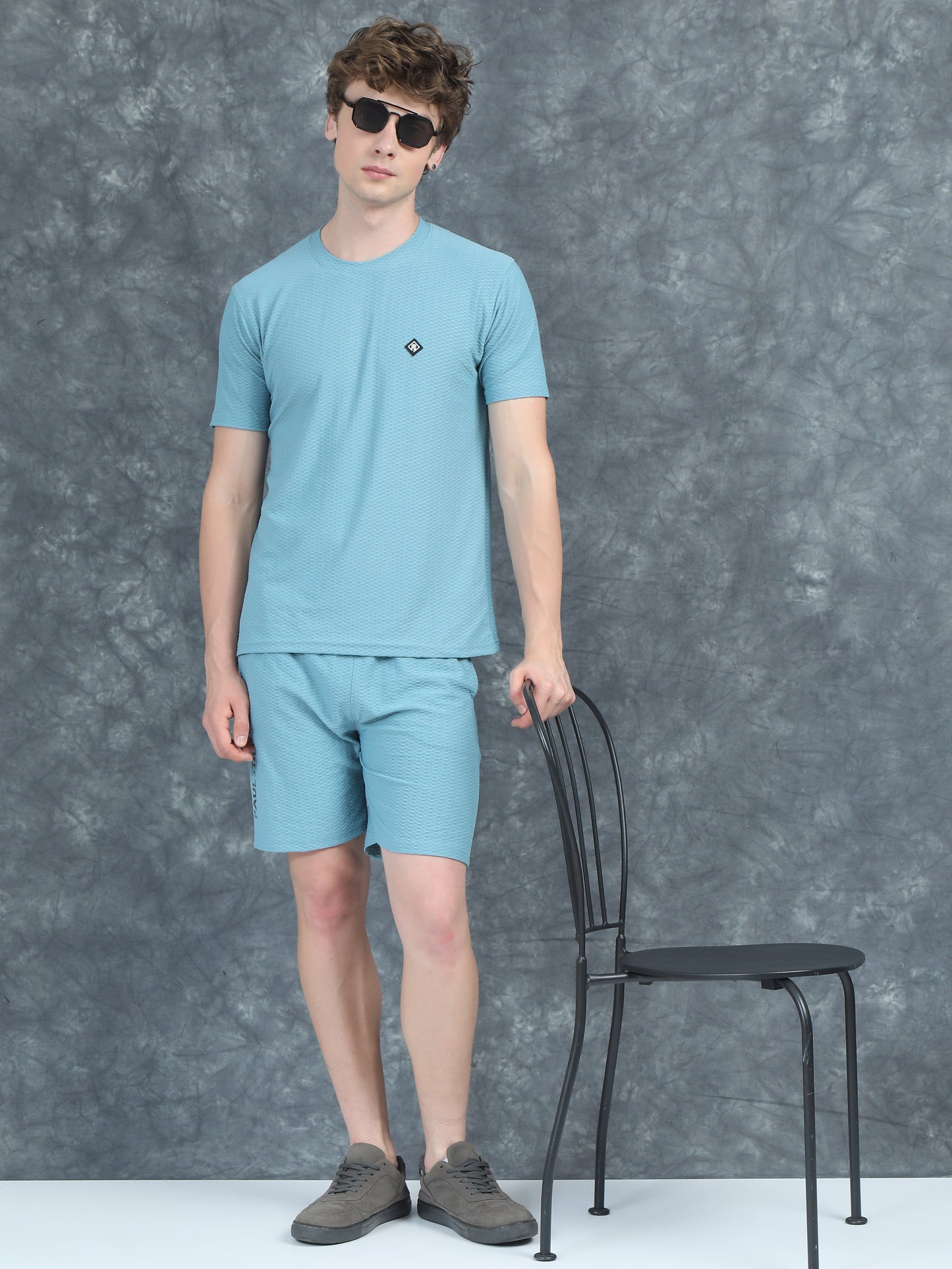 Whirl Tex Blue Co-Ords