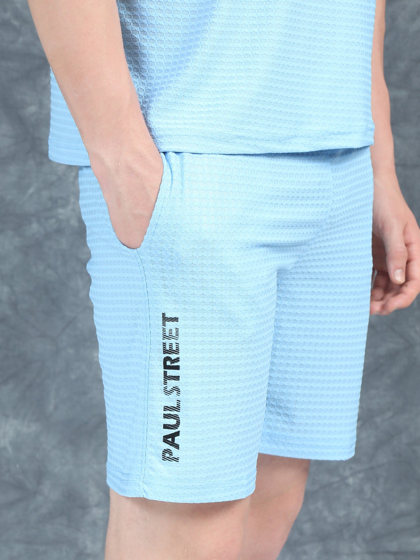 Whirl Tex Sky Blue Co-Ords