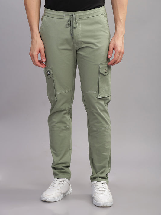 Aslant Green Cargo Pant