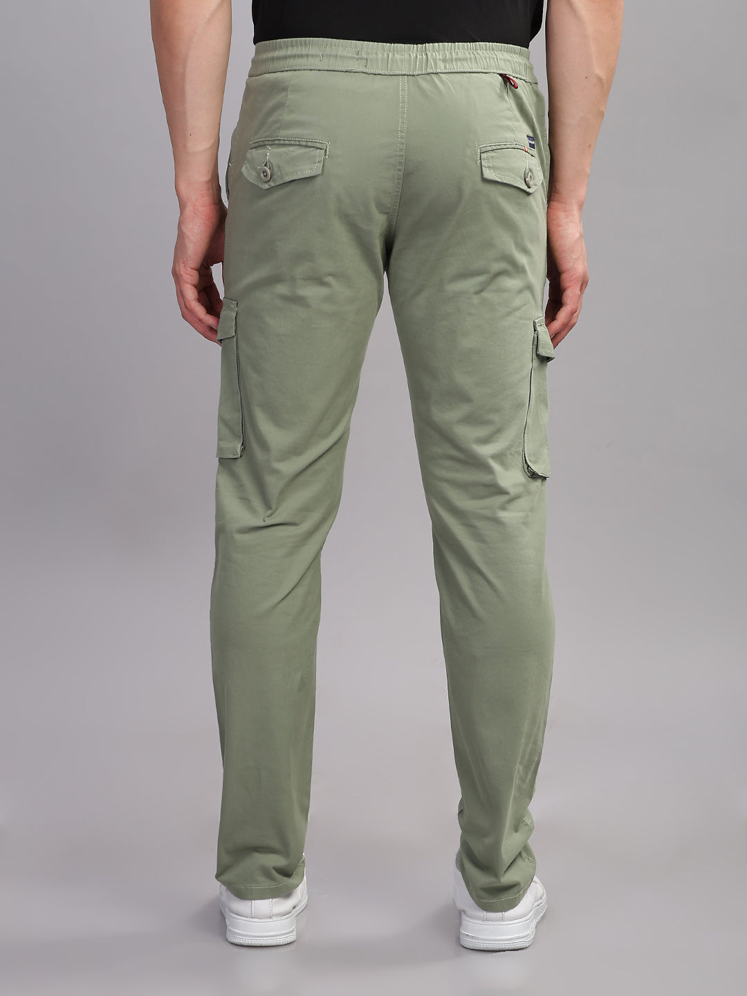 Aslant Green Cargo Pant