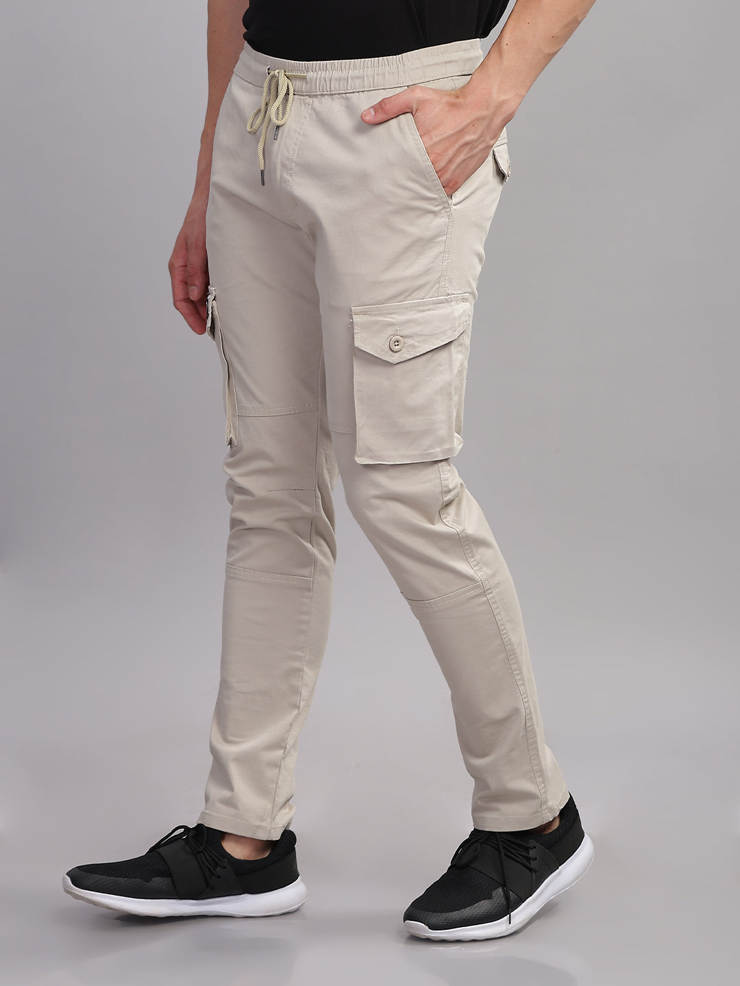 Aslant Silver Cargo Pant