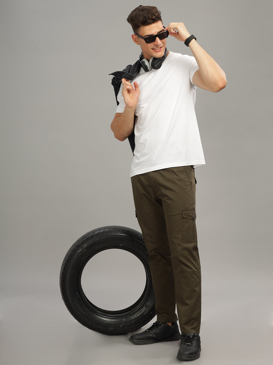 Suave Olive Cargo Pant