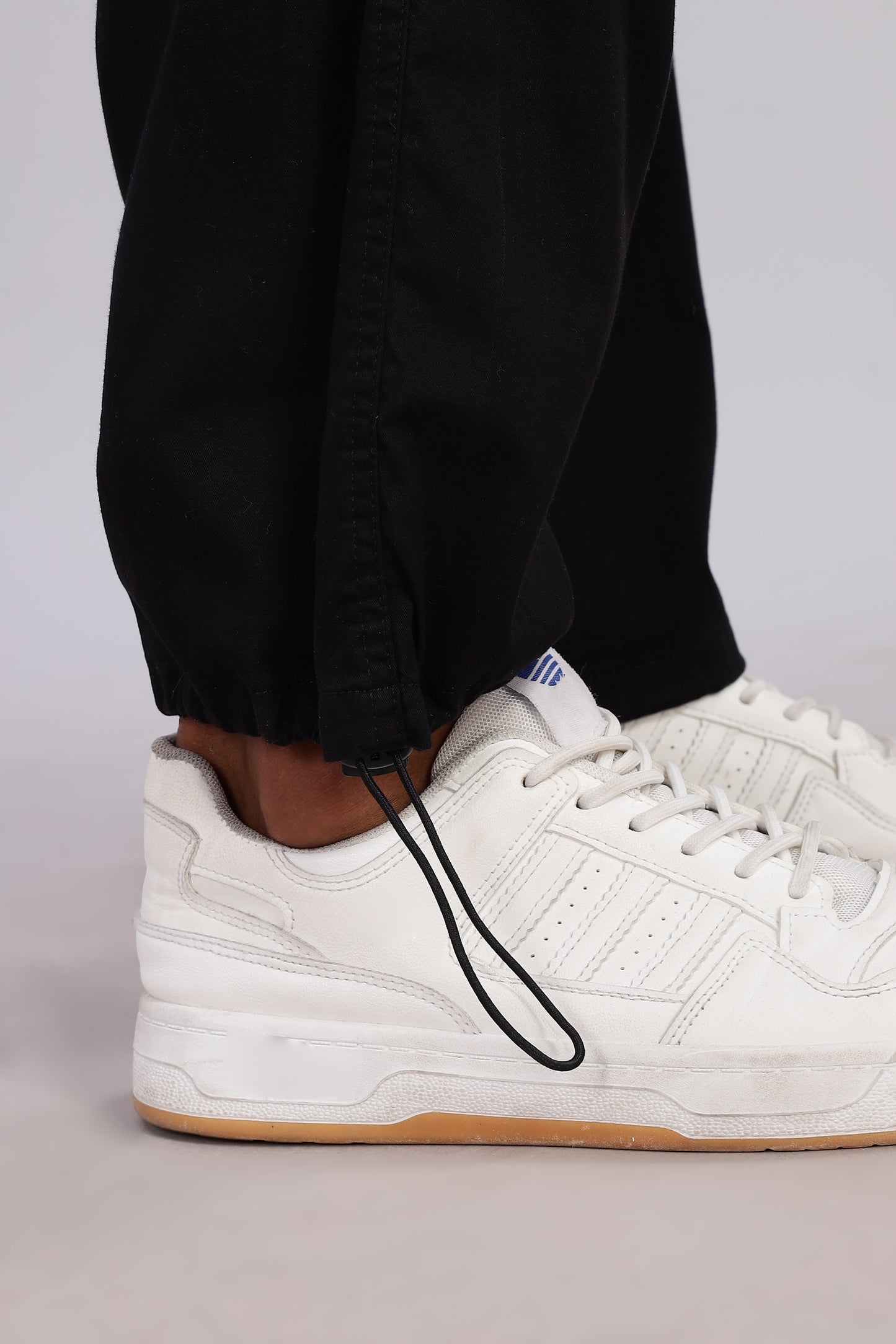 Sway Black Parachute Cargo Pant