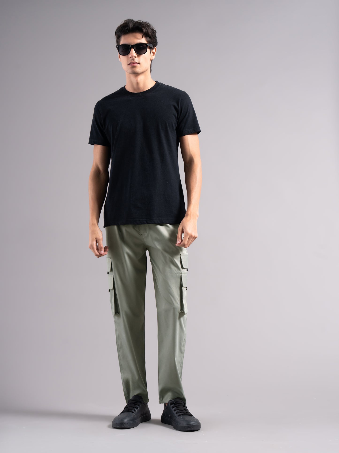 Tairo Green Cargo Pant