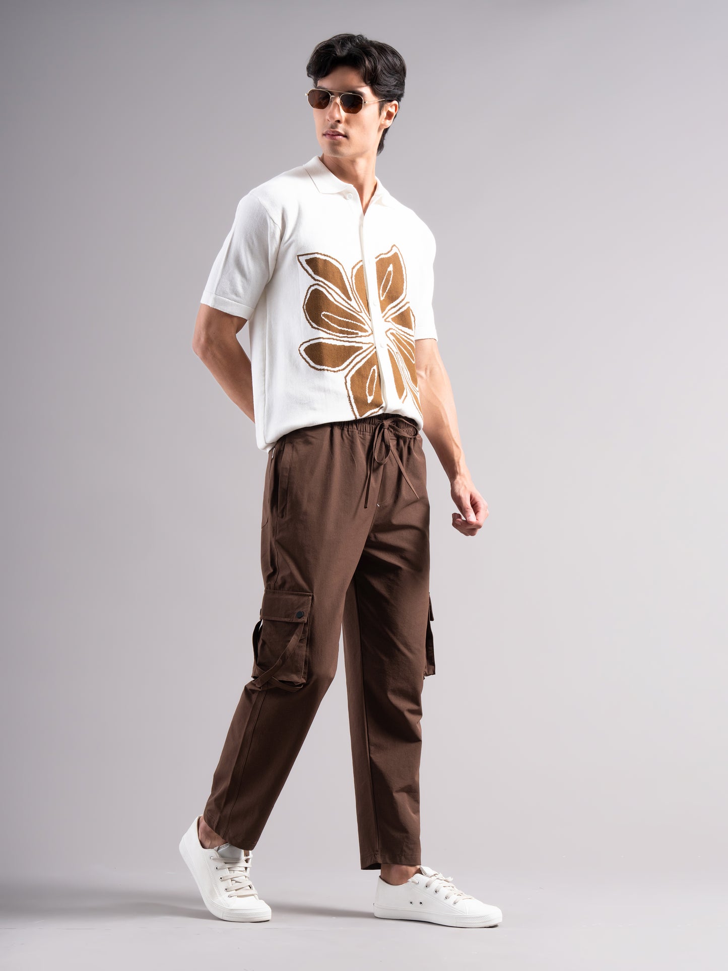 Zenko Brown Cargo Pant