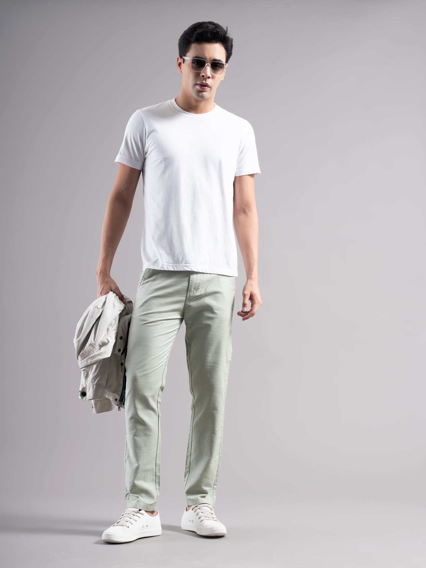 Vero Green Linen Pant