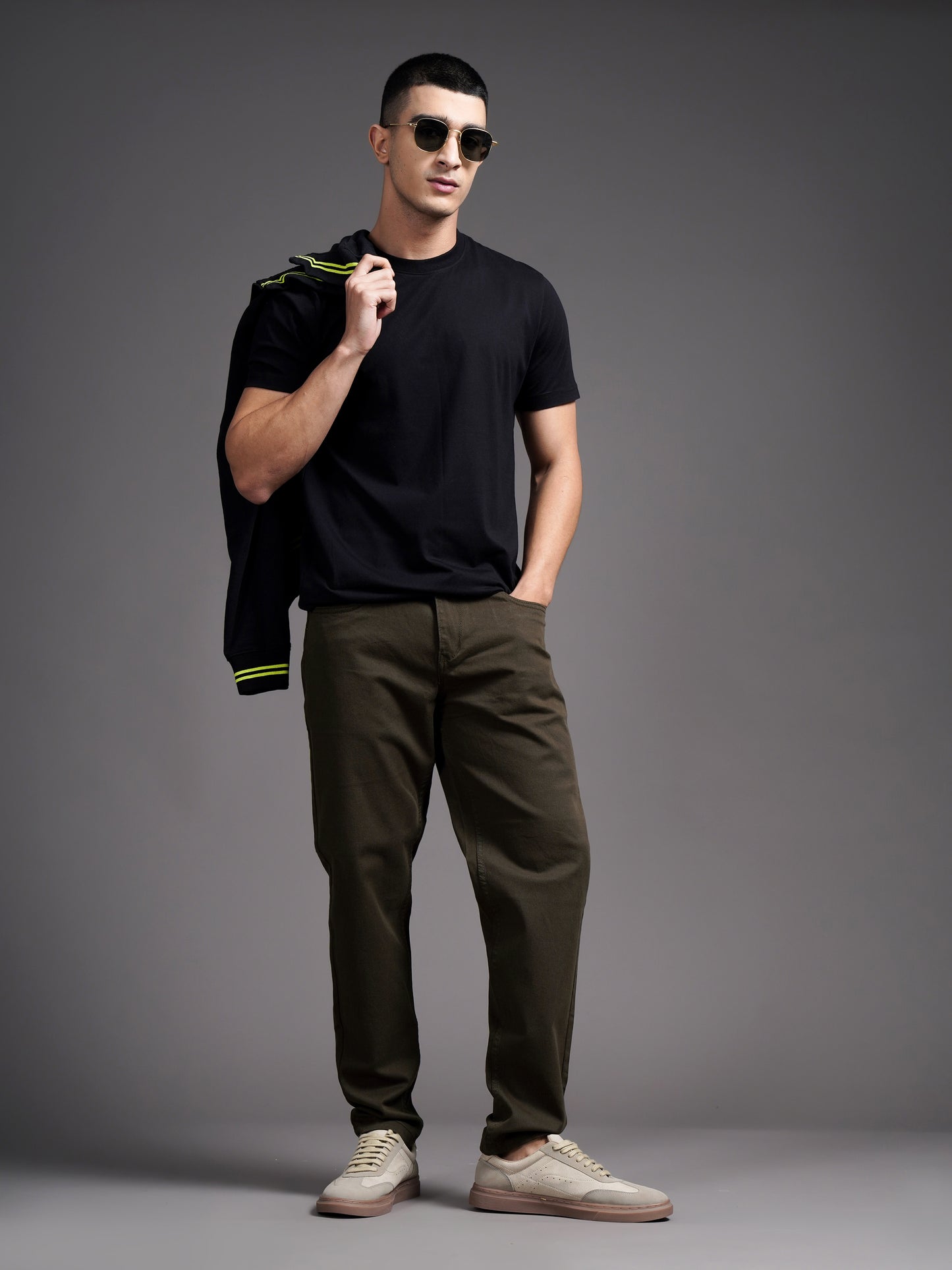 Mavik Olive Drill Pant
