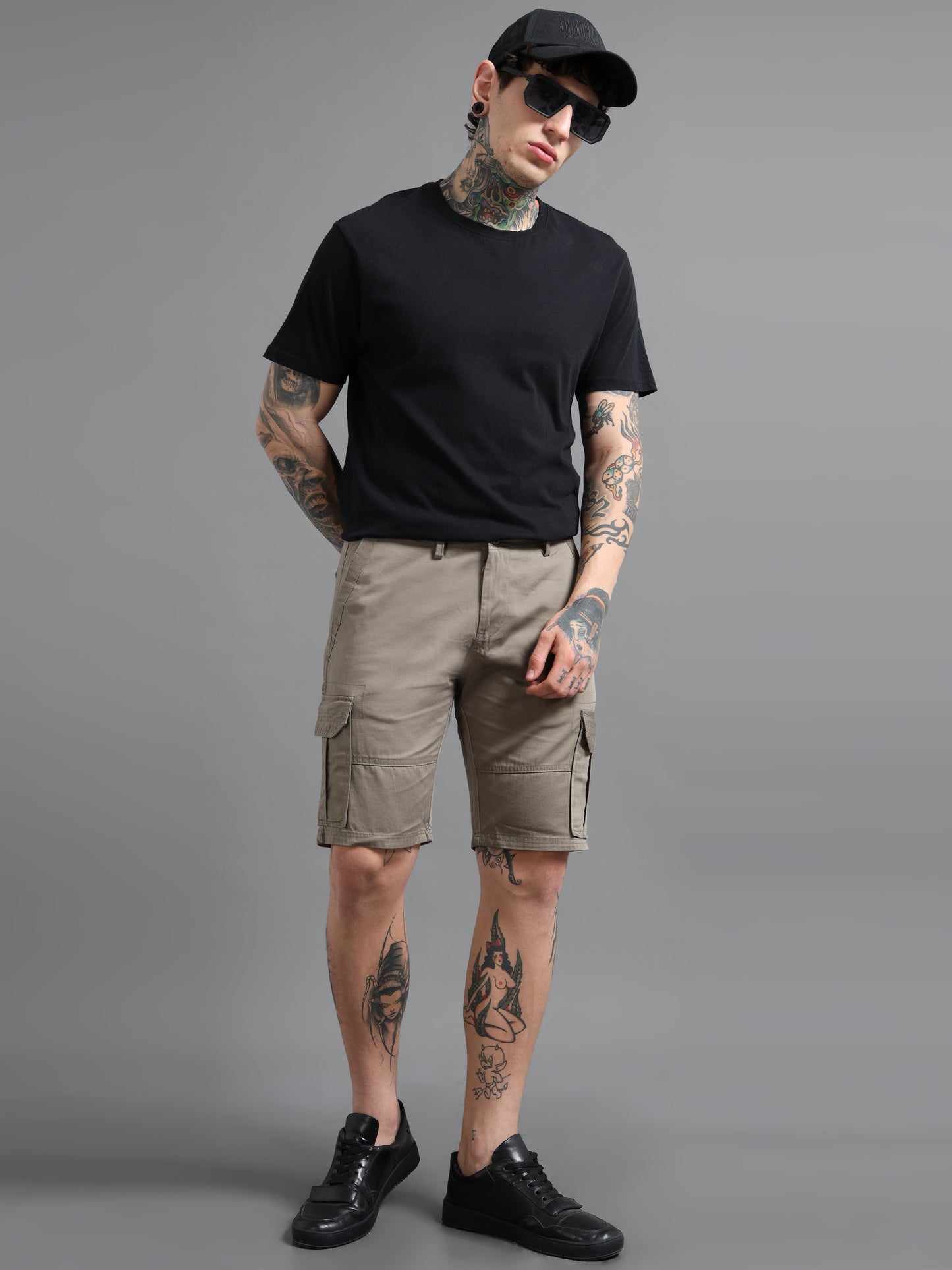 Rove Brown Cargo Shorts