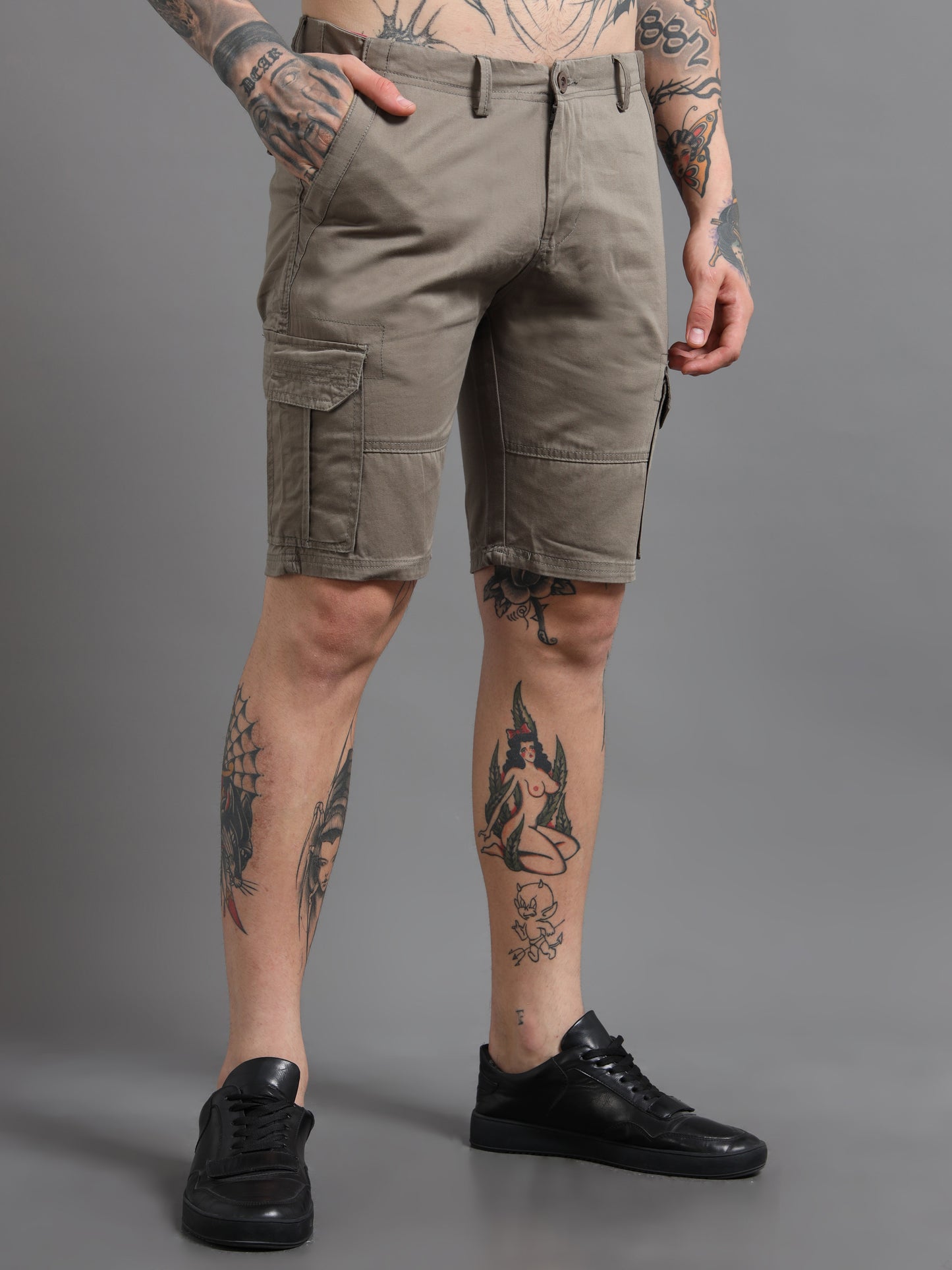 Rove Brown Cargo Shorts