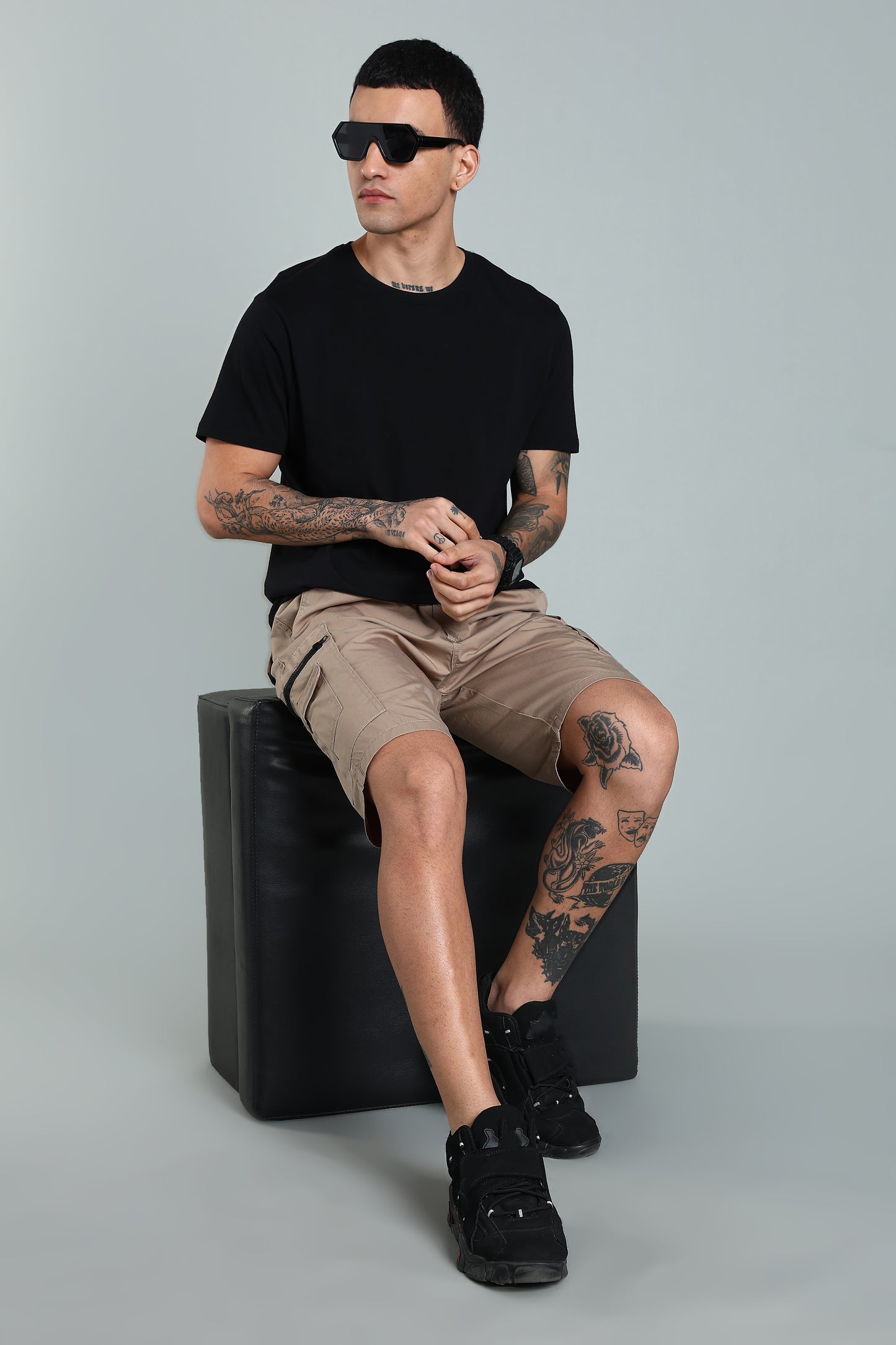 Trail Brown Cargo Shorts
