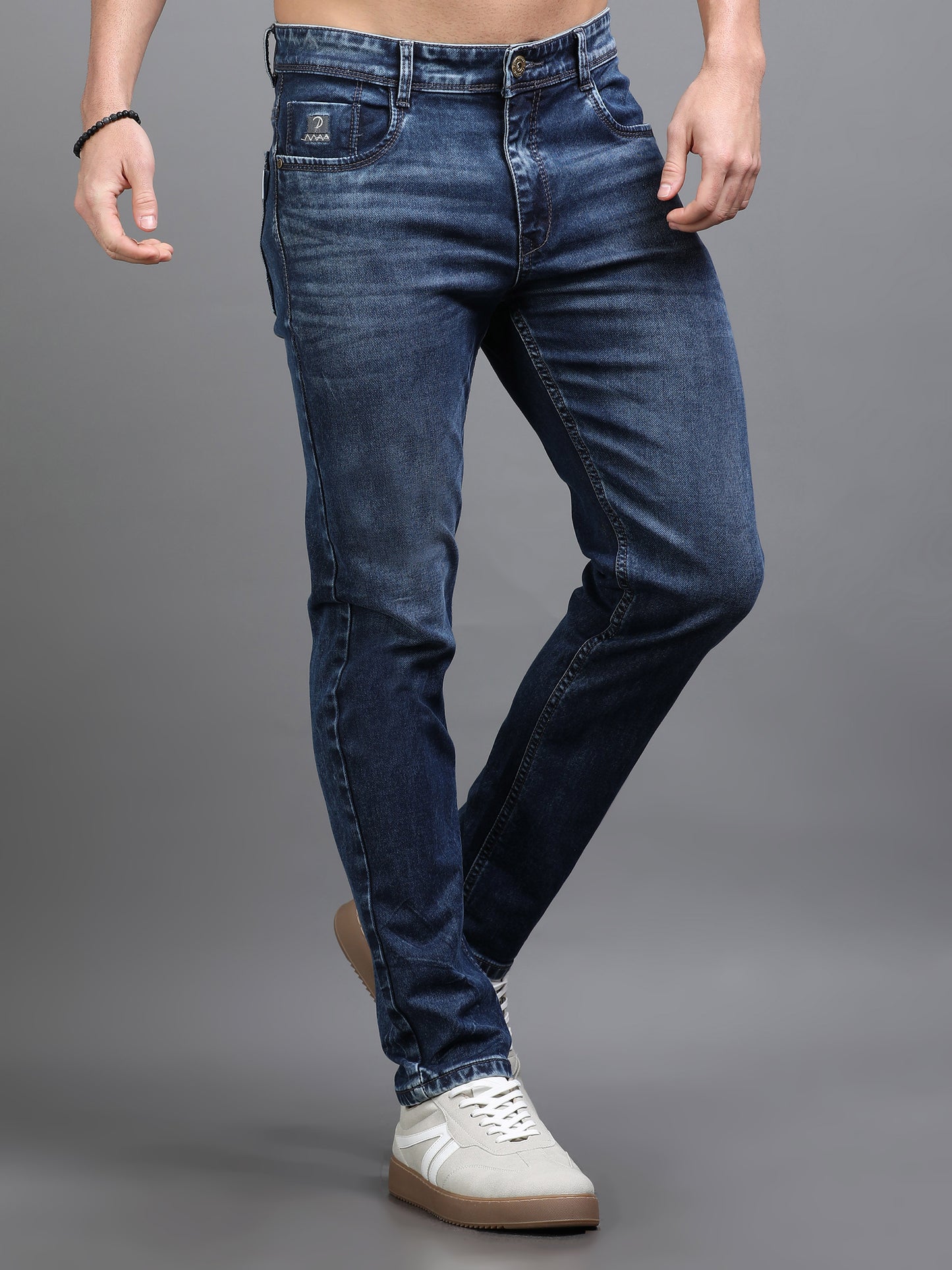 Rivet Vintage Blue Jeans
