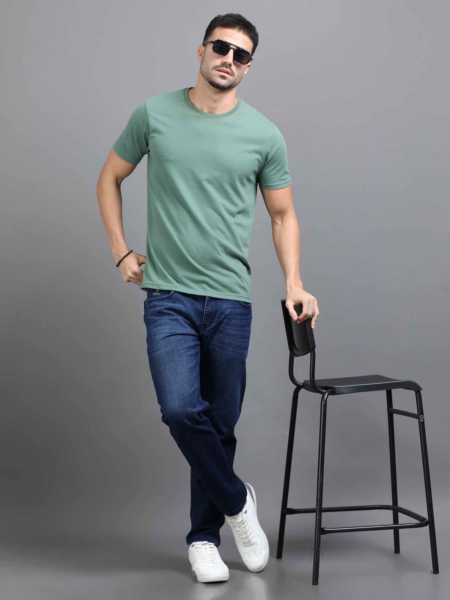 Rivet Indigo Blue Jeans