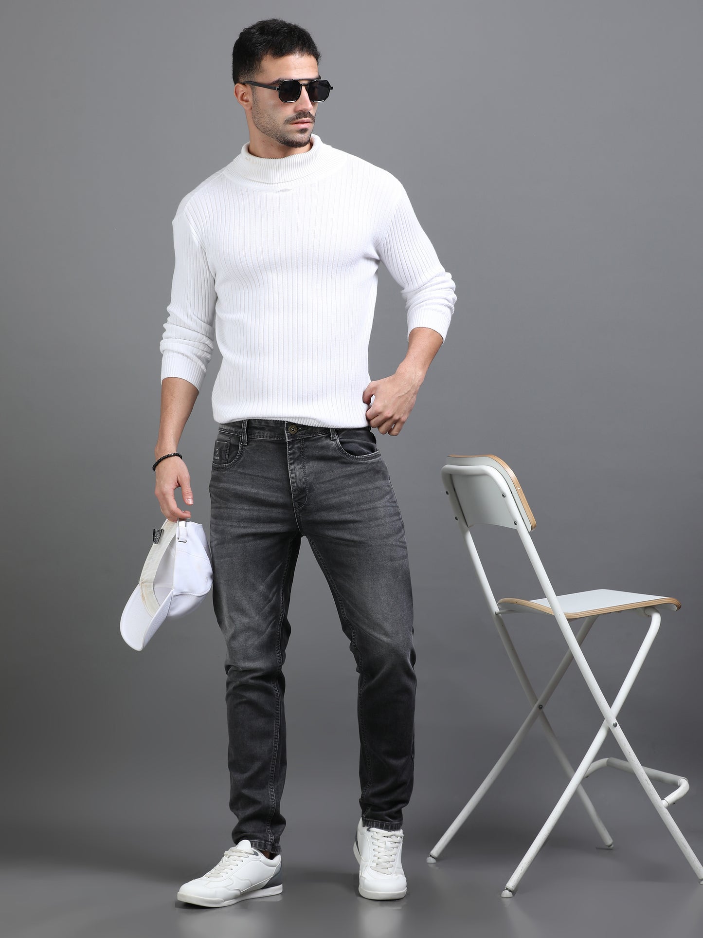 Rivet Charcoal Grey Jeans