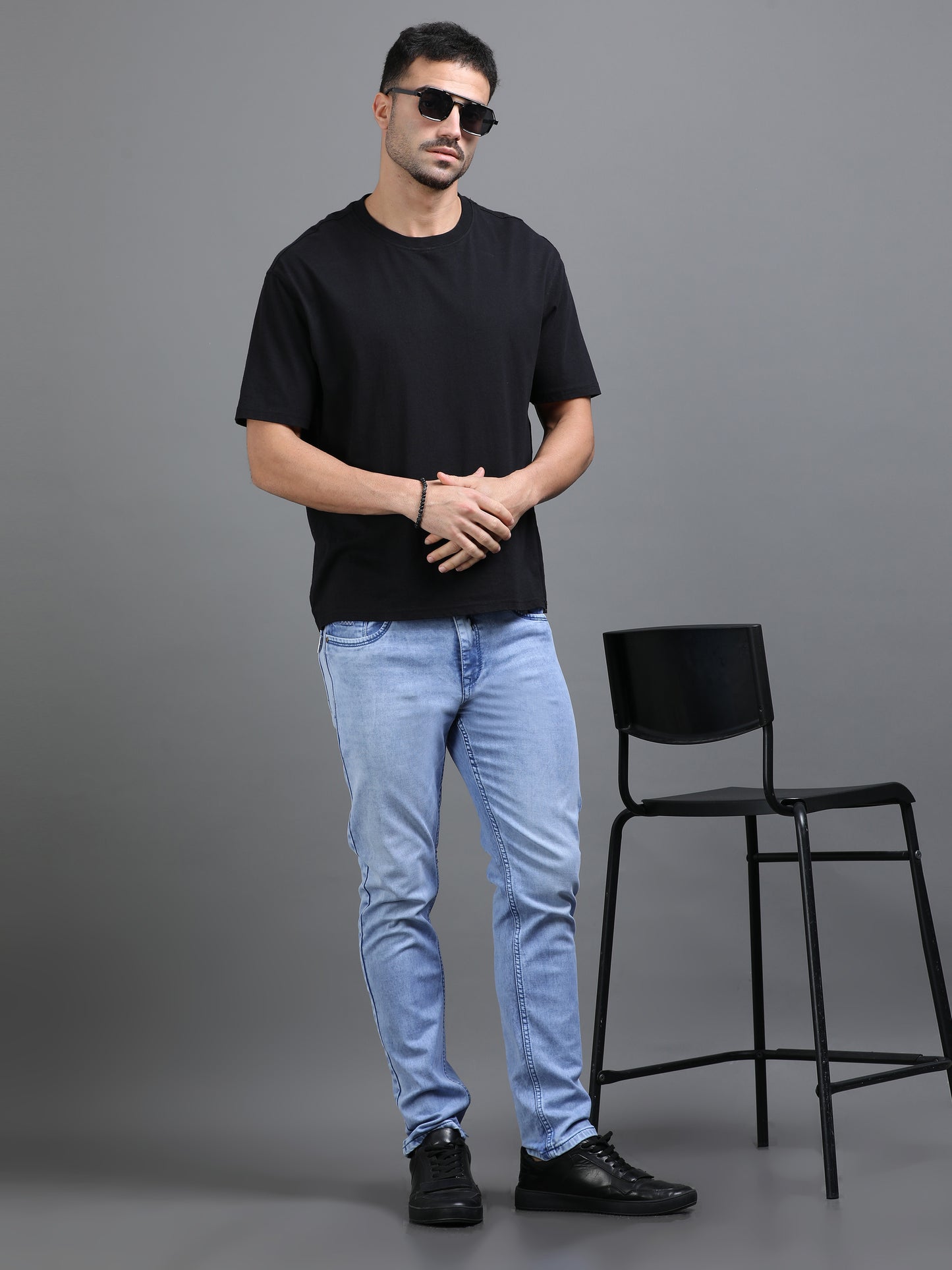Rivet Ice Blue Jeans