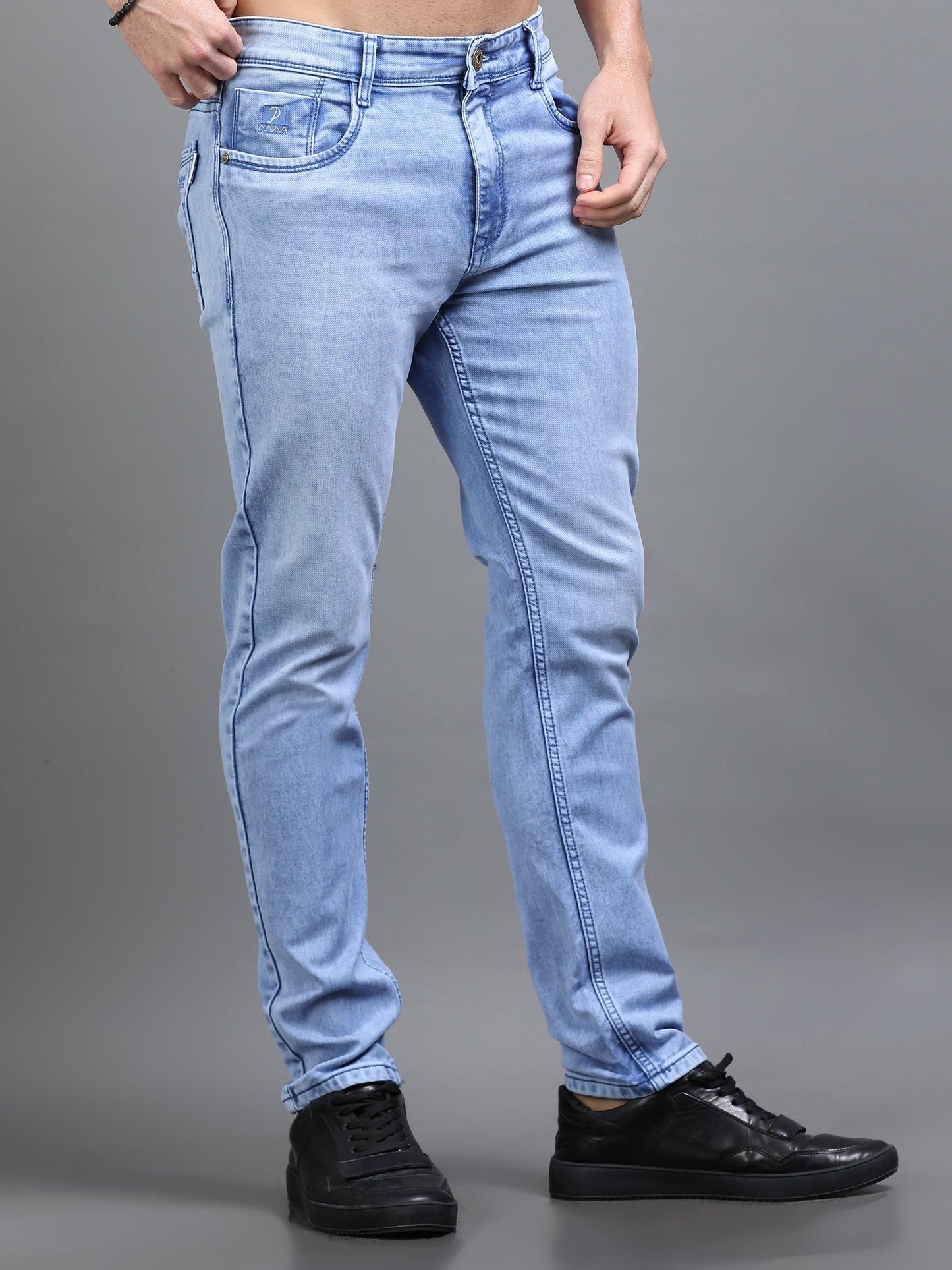 Rivet Ice Blue Jeans