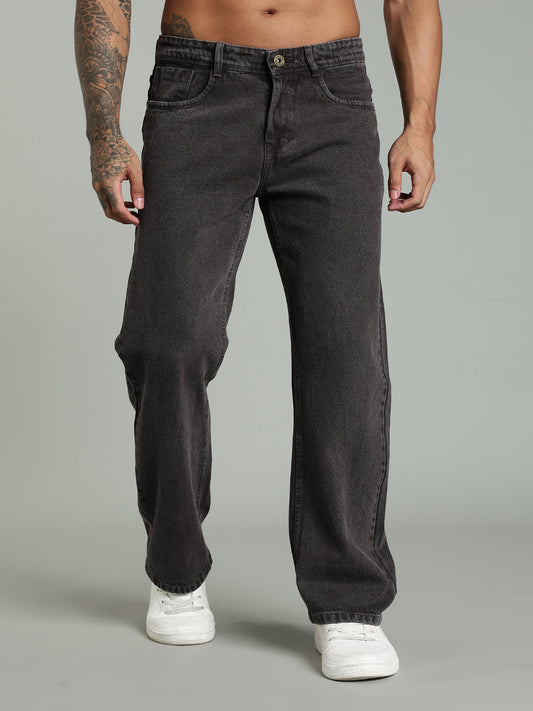 Forge Brown Relaxed Fit Jeans