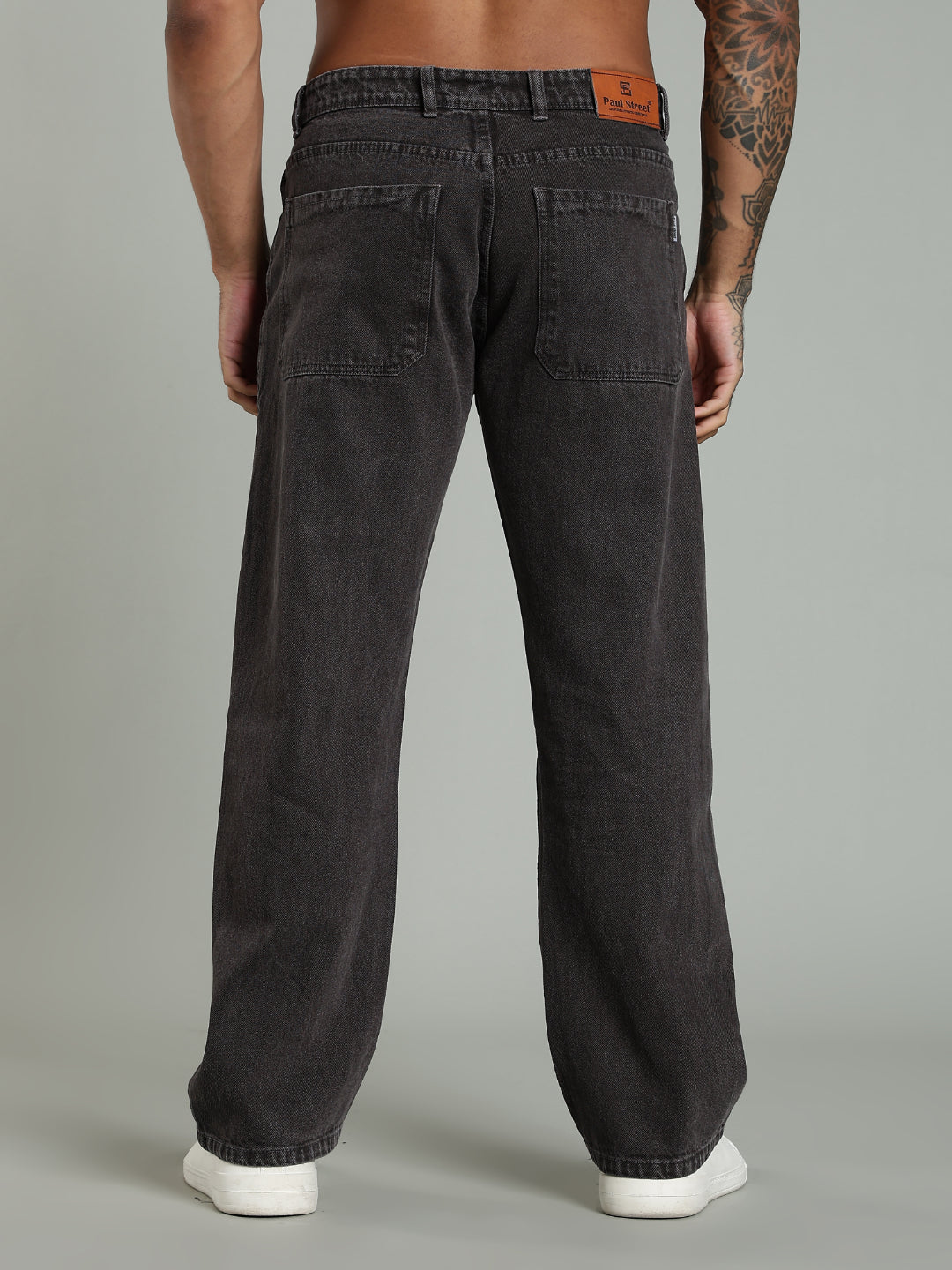 Forge Brown Relaxed Fit Jeans