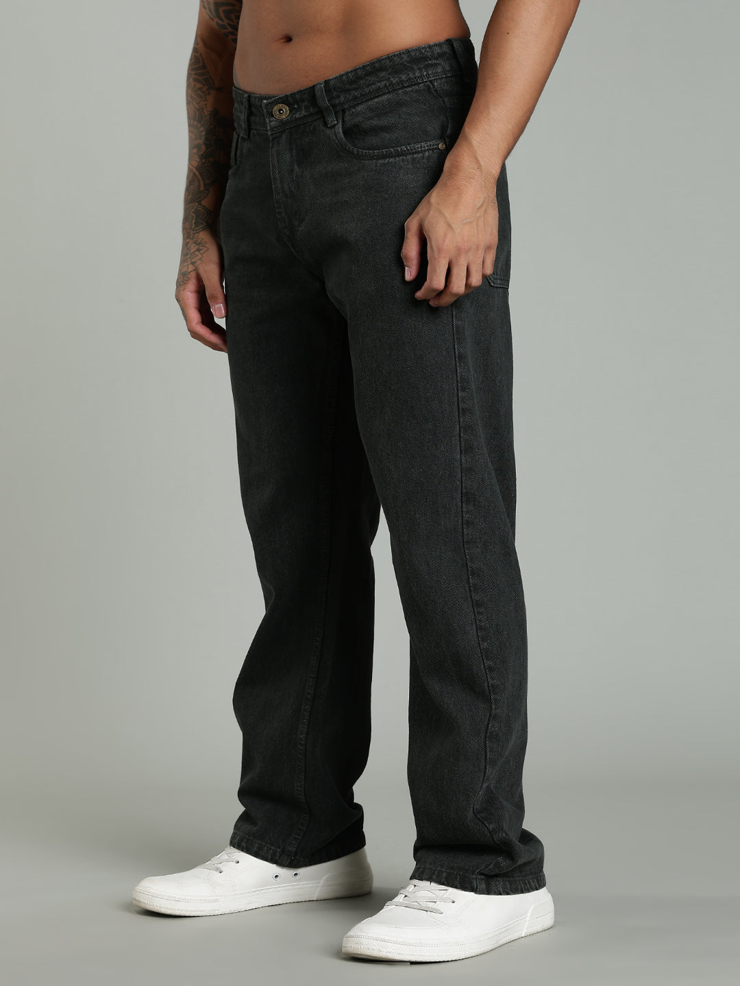 Forge Olive Relaxed Fit Jeans