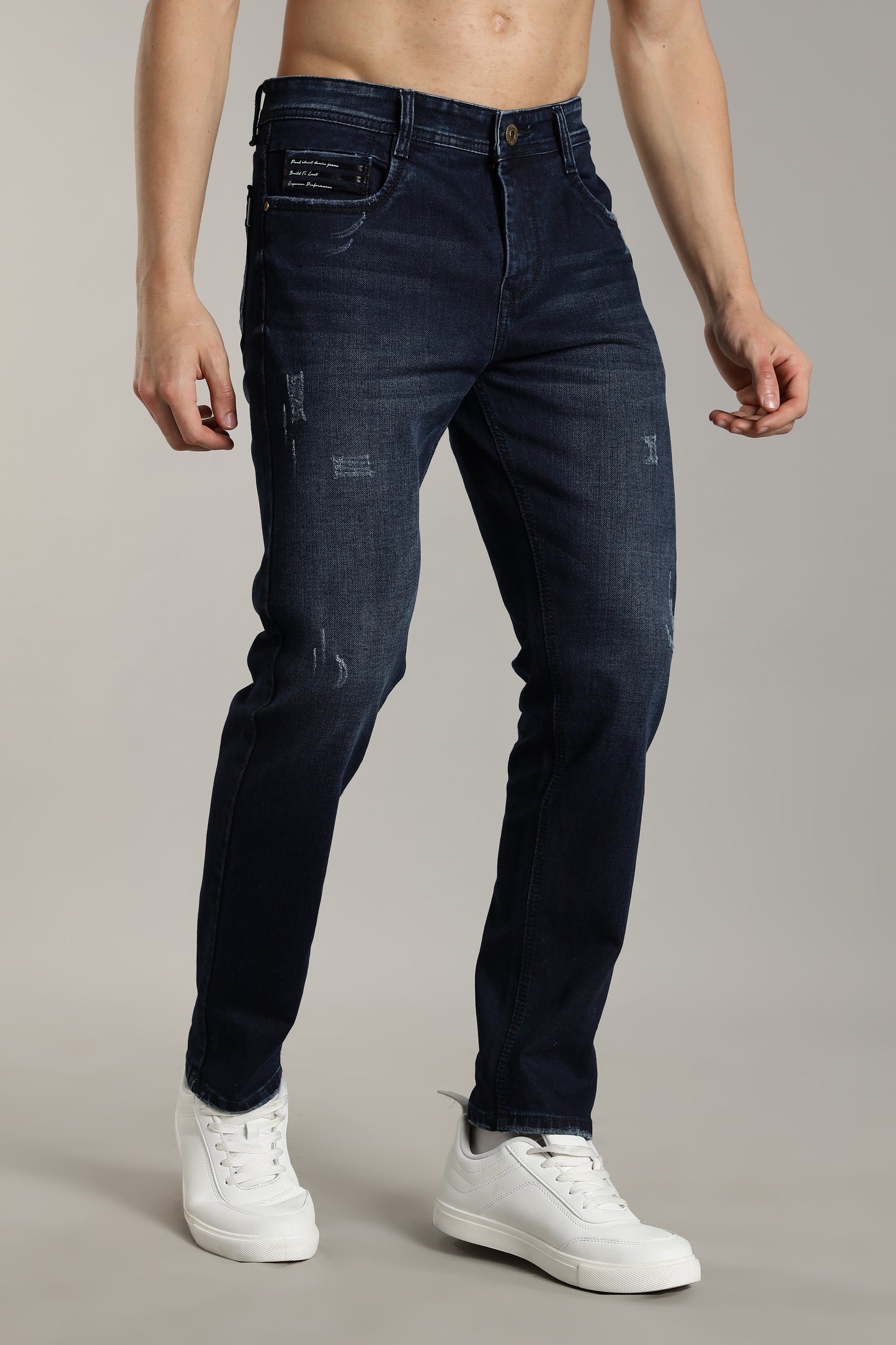 Deep Blue Flint Jeans