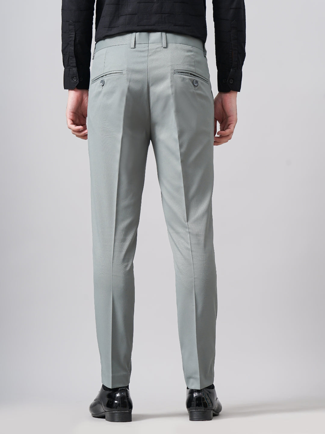 Plain Grey Formal Trouser