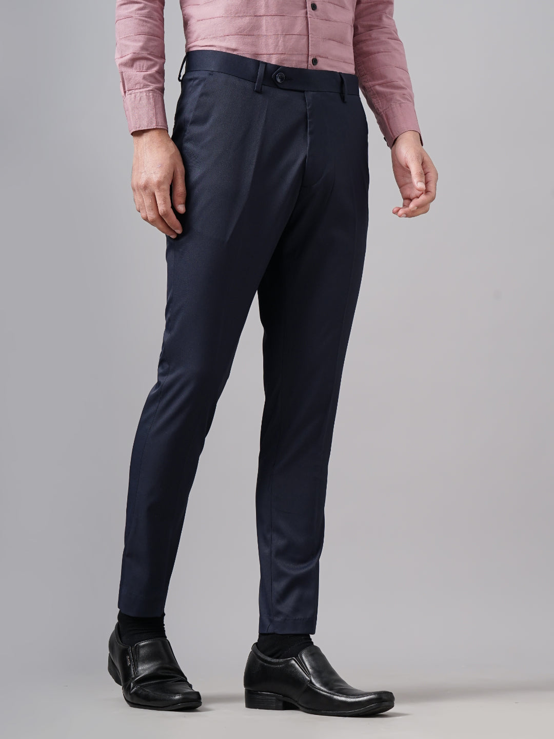 Plain Navy Formal Trouser