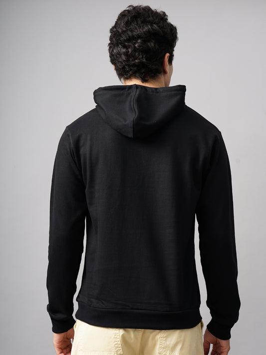 Solid Black Hoodie