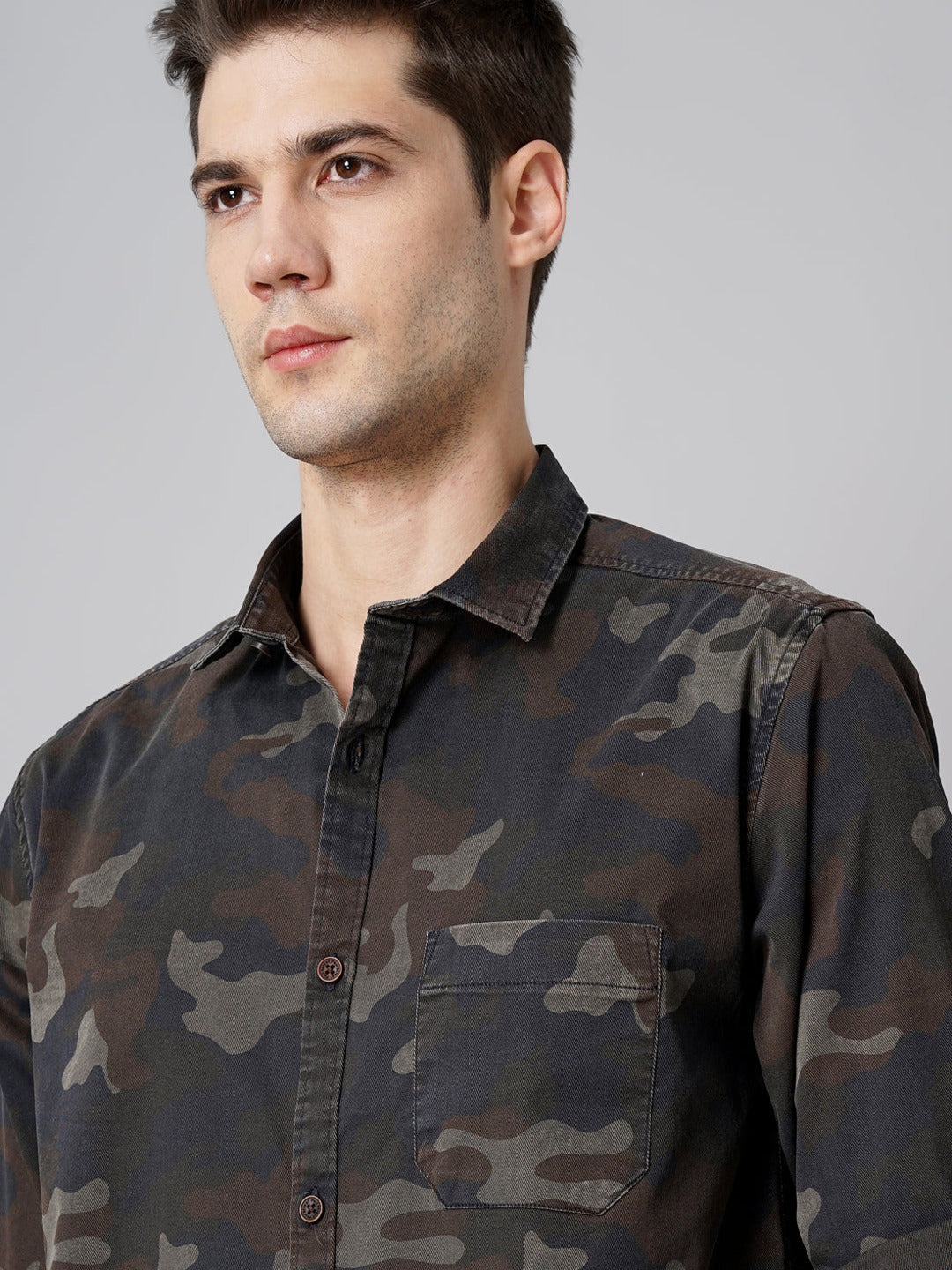 Camouflage Black Shirt
