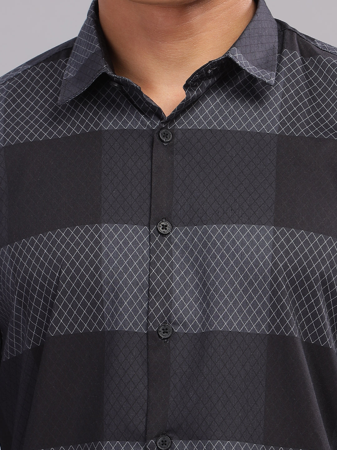 Corby Black Checks Shirt