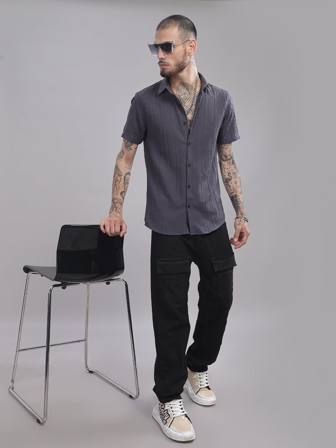 Streak Charcoal Shirt