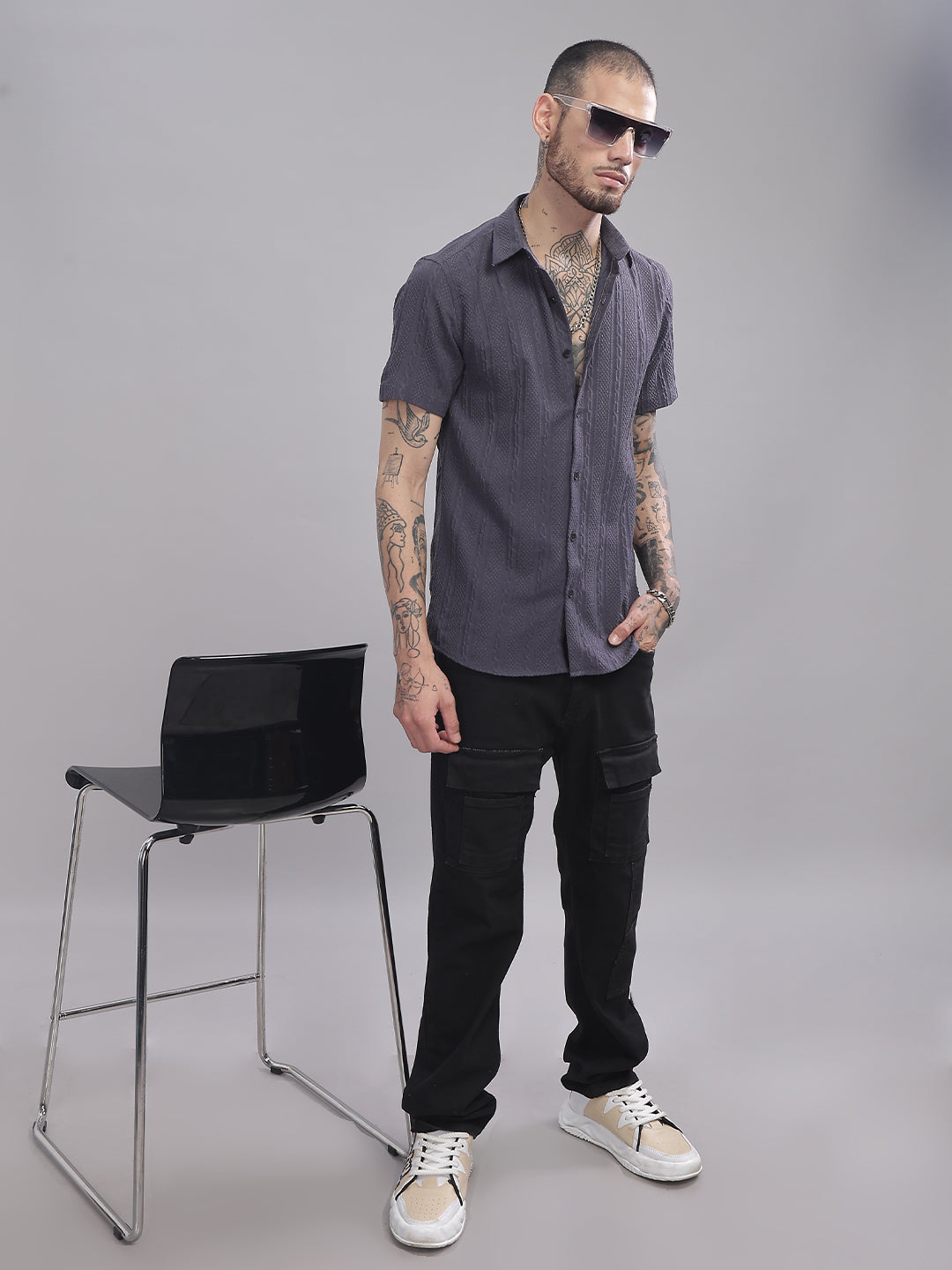 Streak Charcoal Shirt