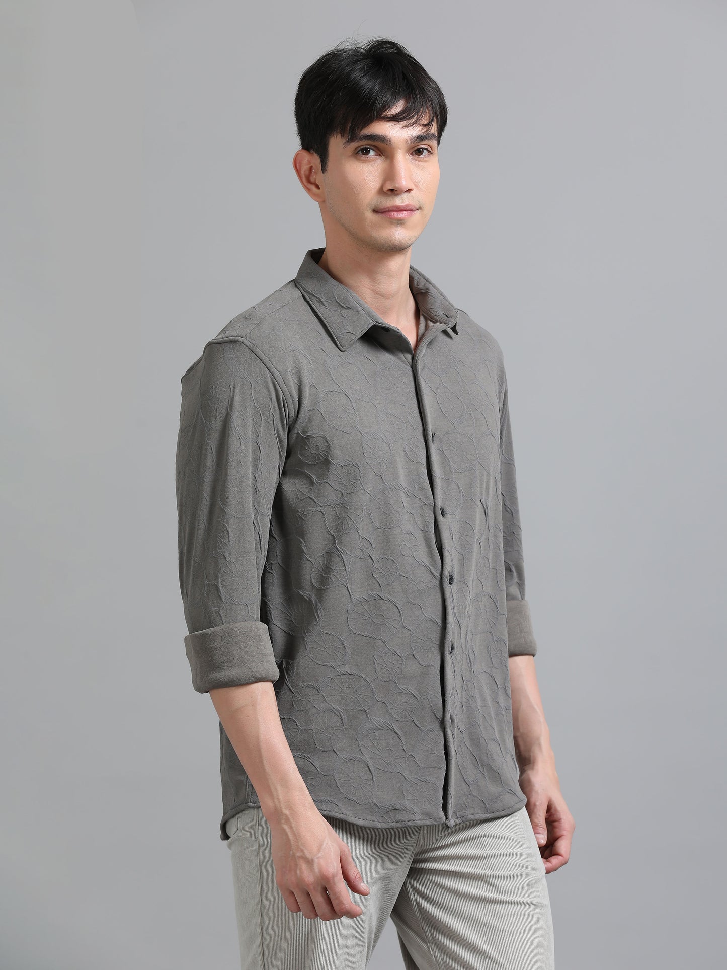 Florum Knit Grey Shirt