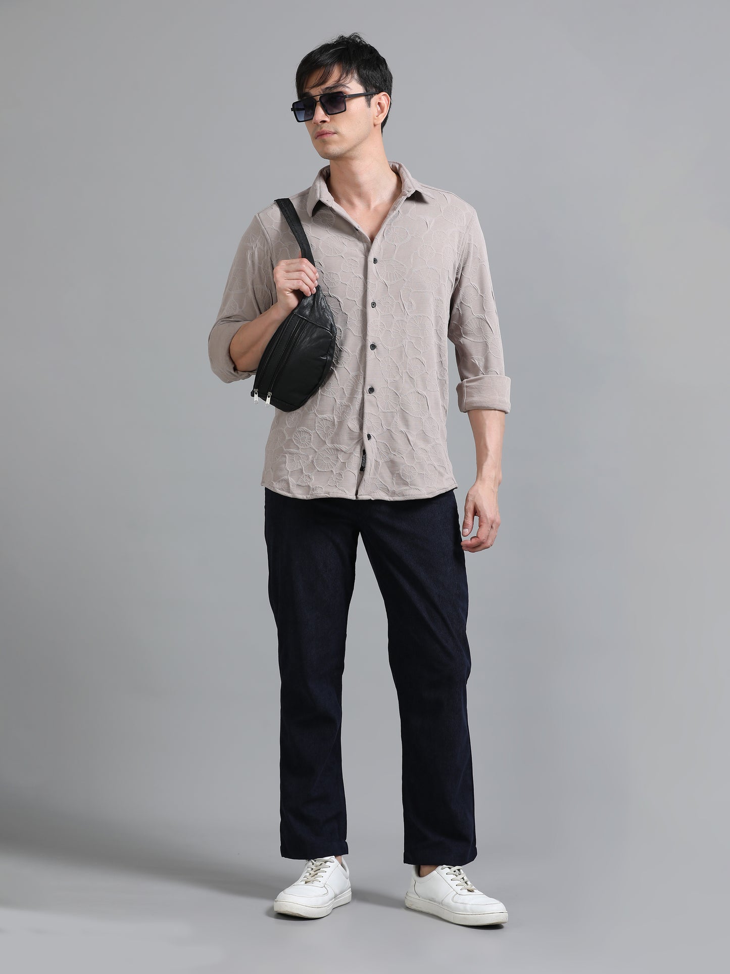 Florum Knit Mauve Shirt