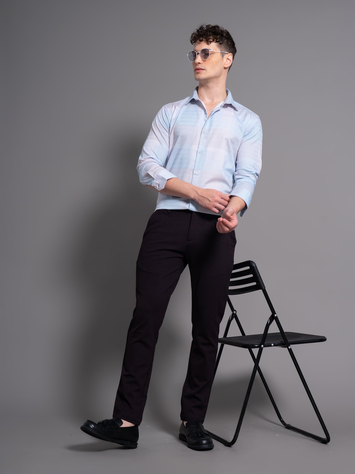 Brist Blue Checks Shirt