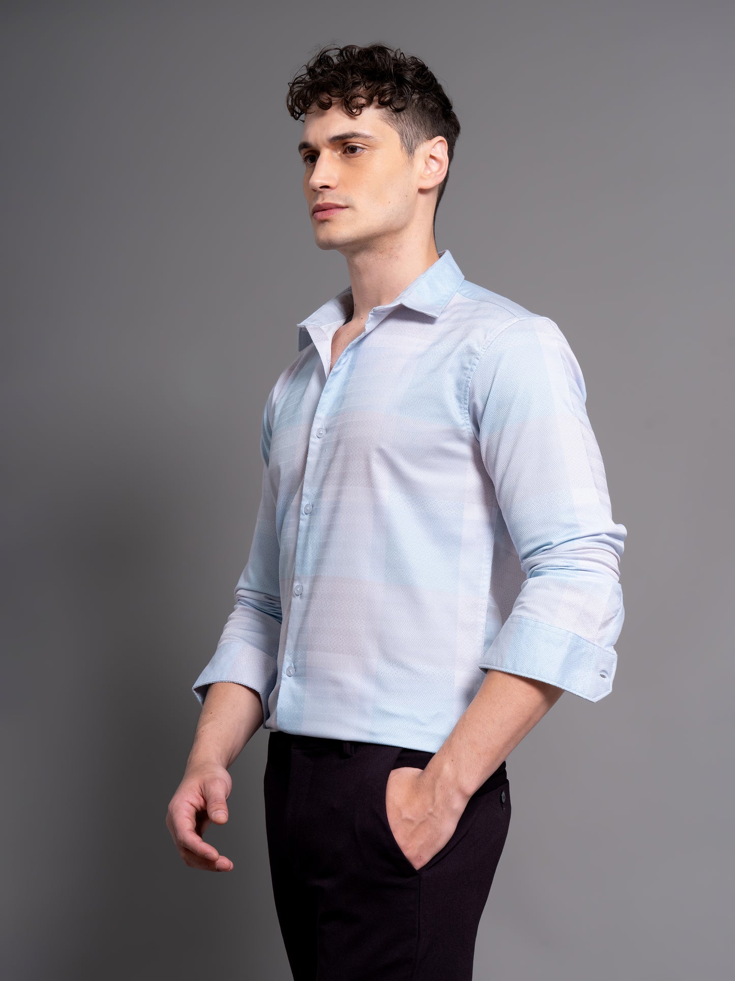 Brist Blue Checks Shirt