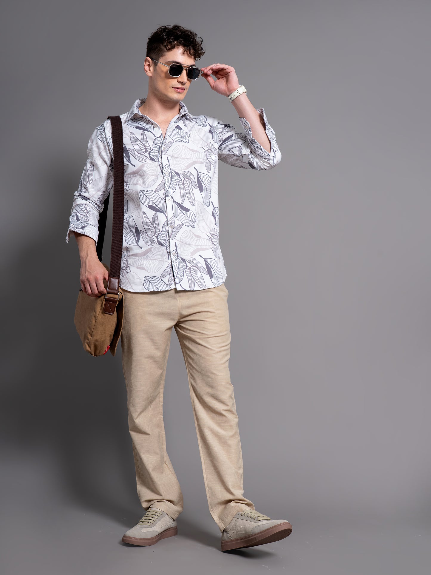 Bloom White Floral Shirt