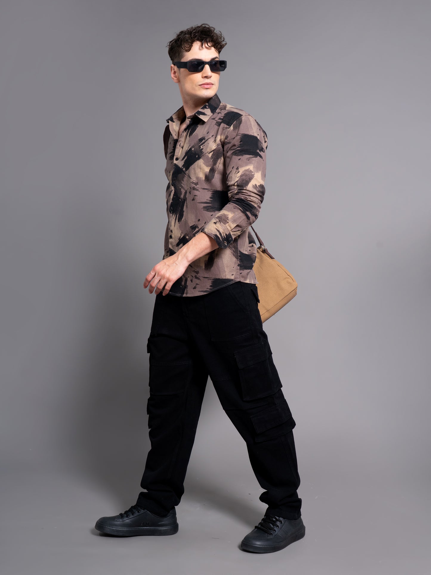 Clash Coffee Abstract Shirt