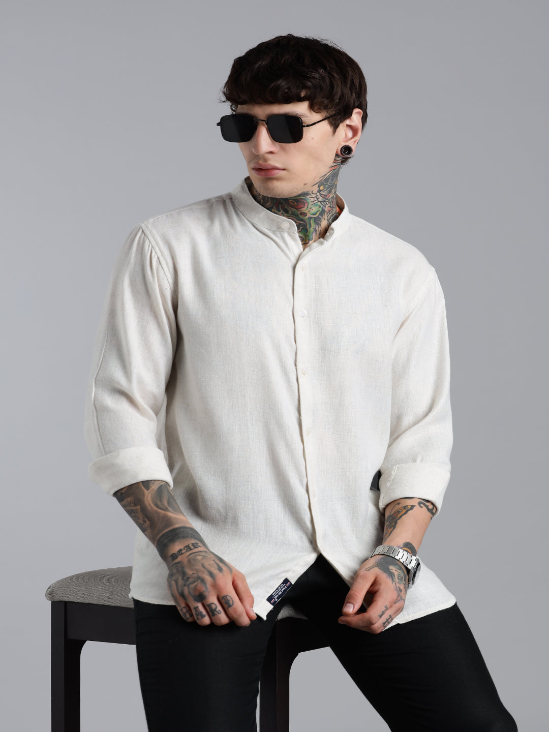 Breezy White Linen Shirt