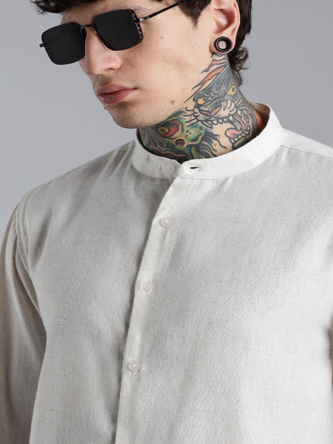 Breezy White Linen Shirt
