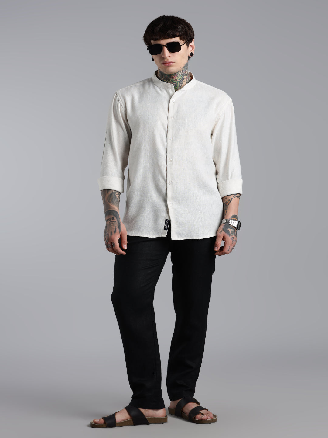 Breezy White Linen Shirt