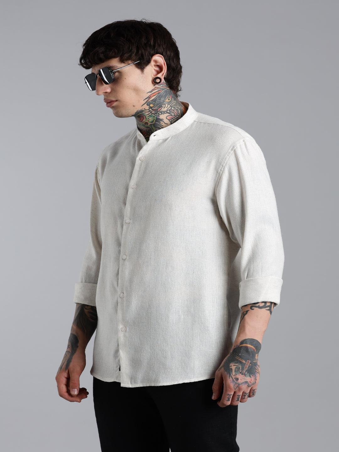 Breezy White Linen Shirt