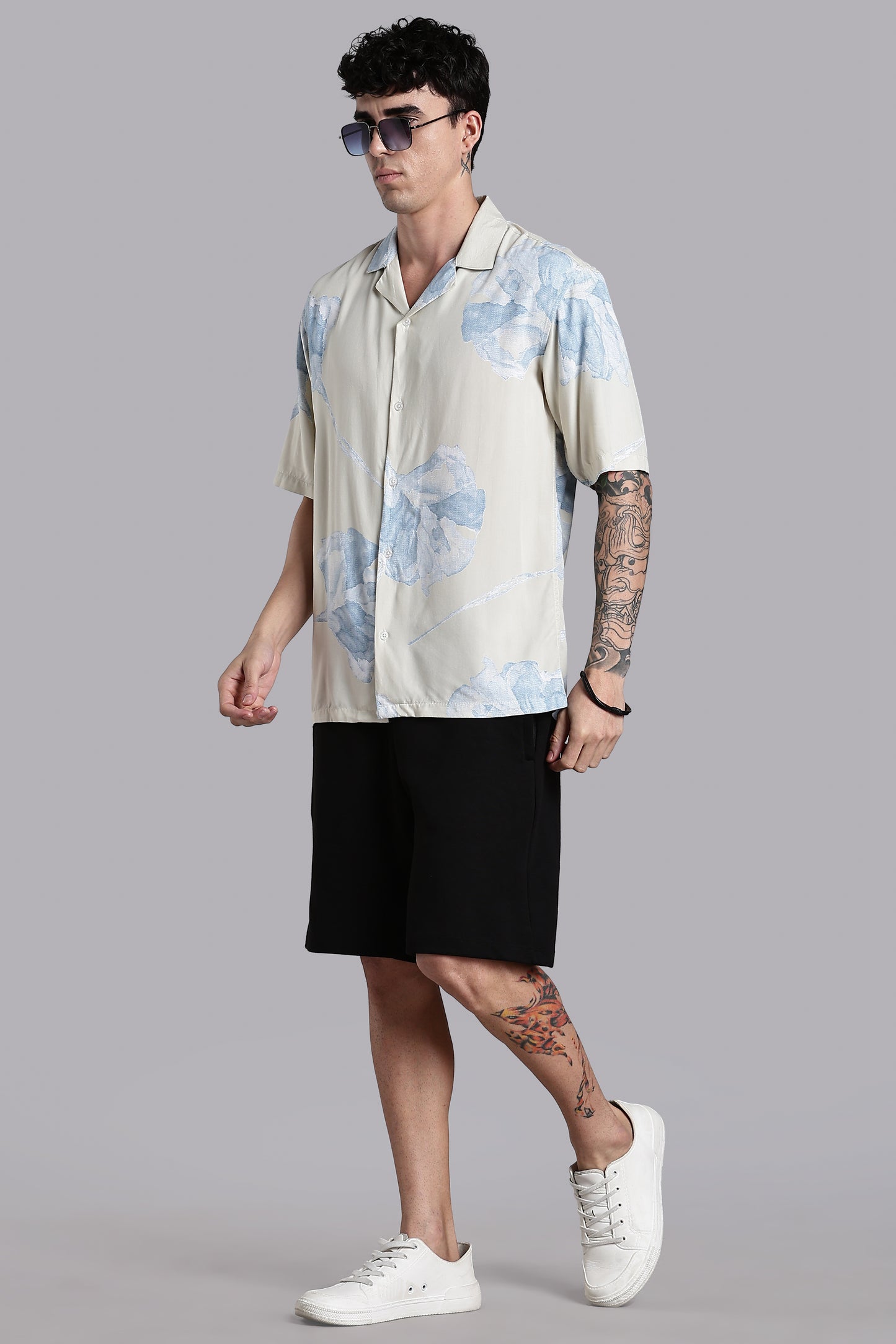 Tropivo Beige Floral Shirt