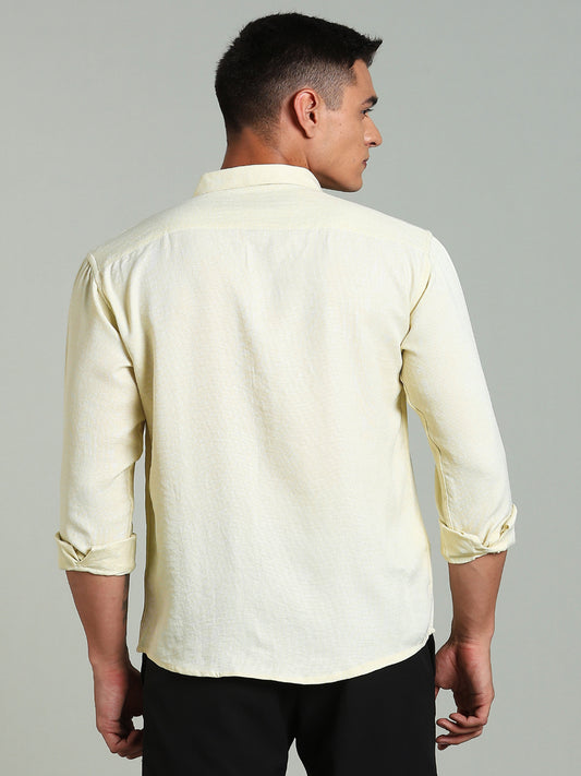 Yellow Striv Solid Shirt