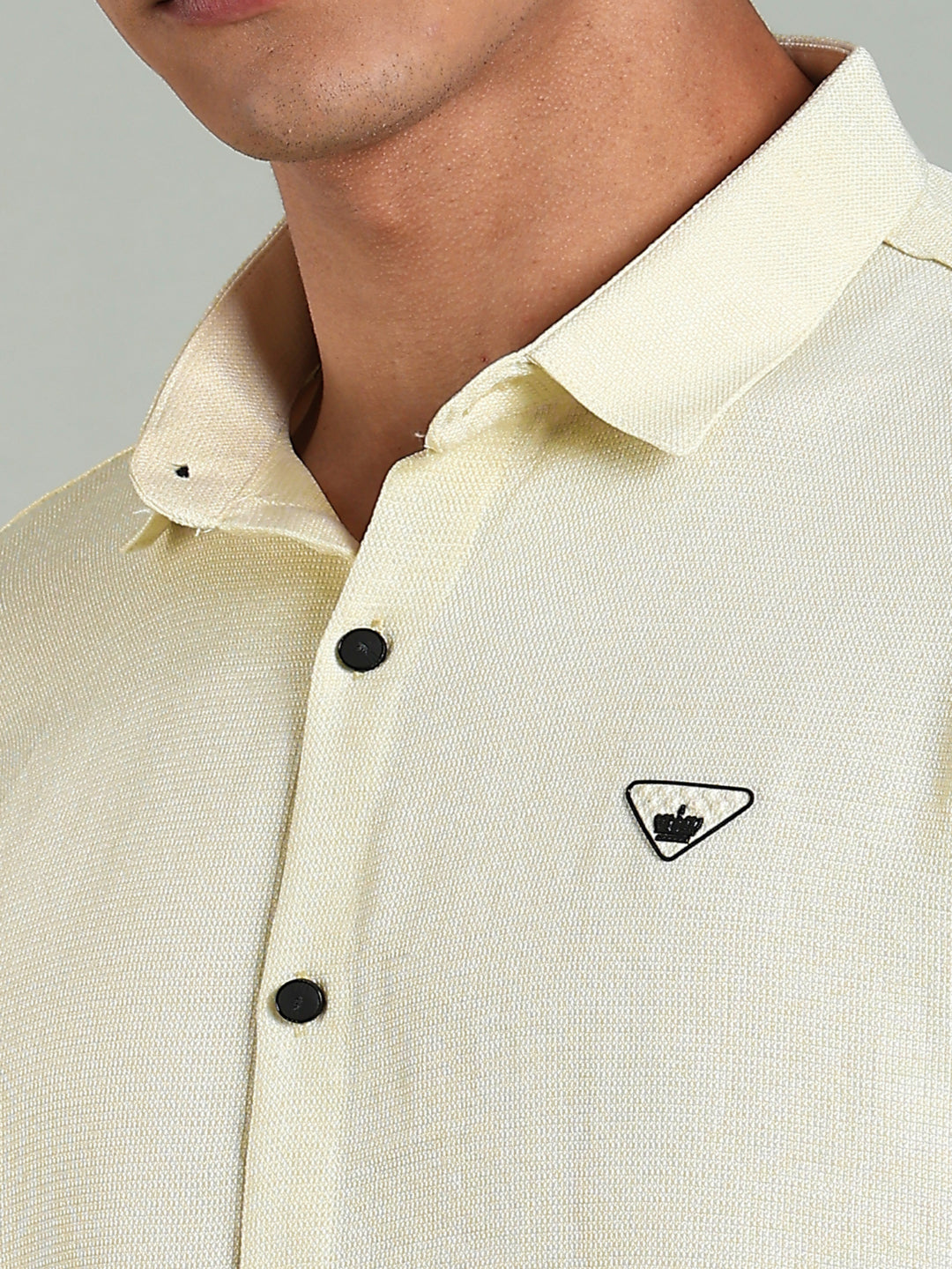Yellow Striv Solid Shirt