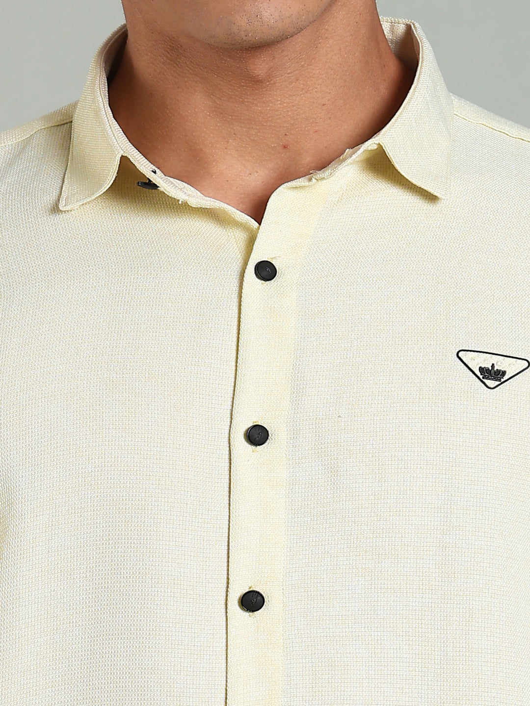 Yellow Striv Solid Shirt