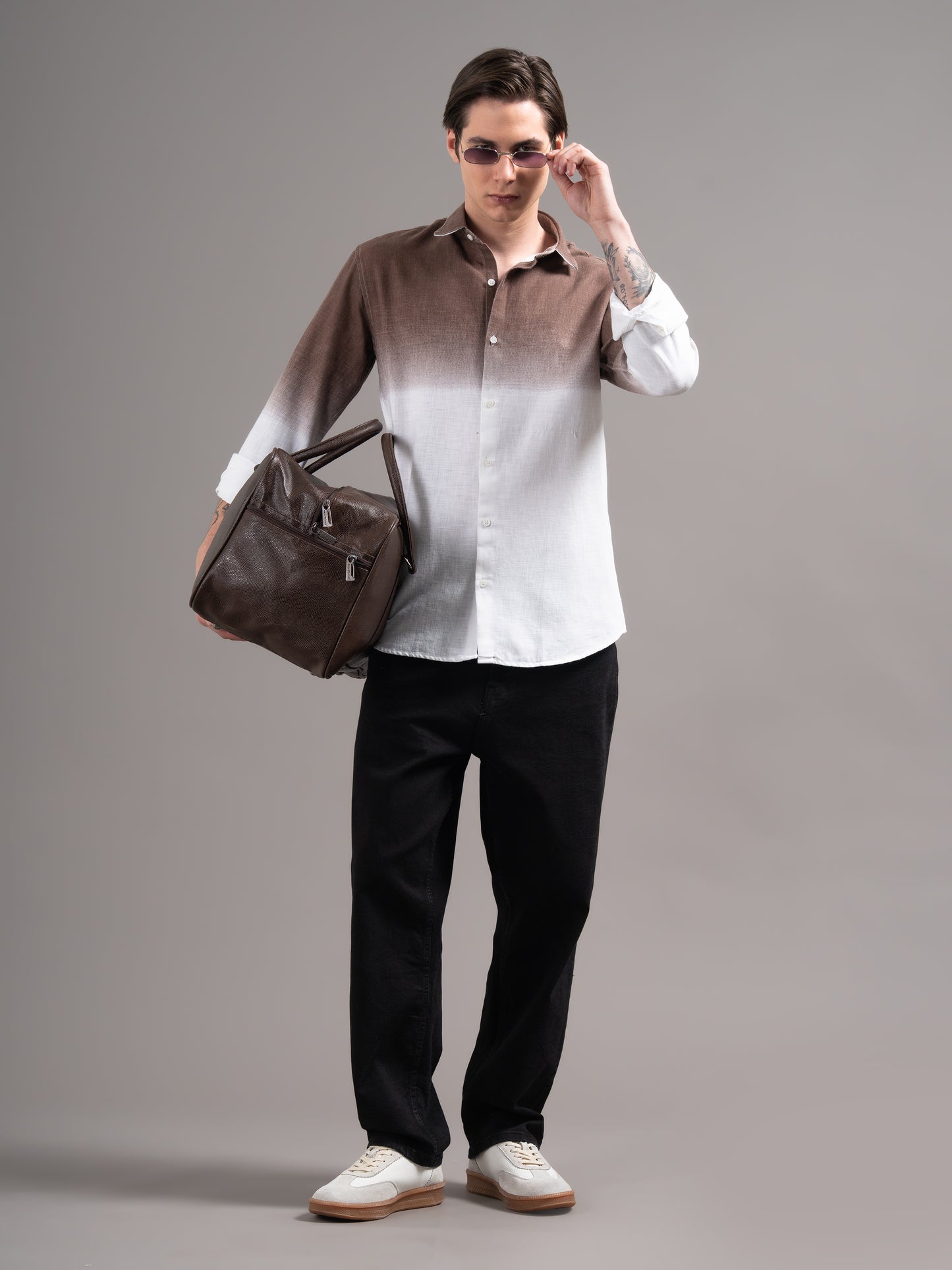 Calen Brown Ombre Shirt