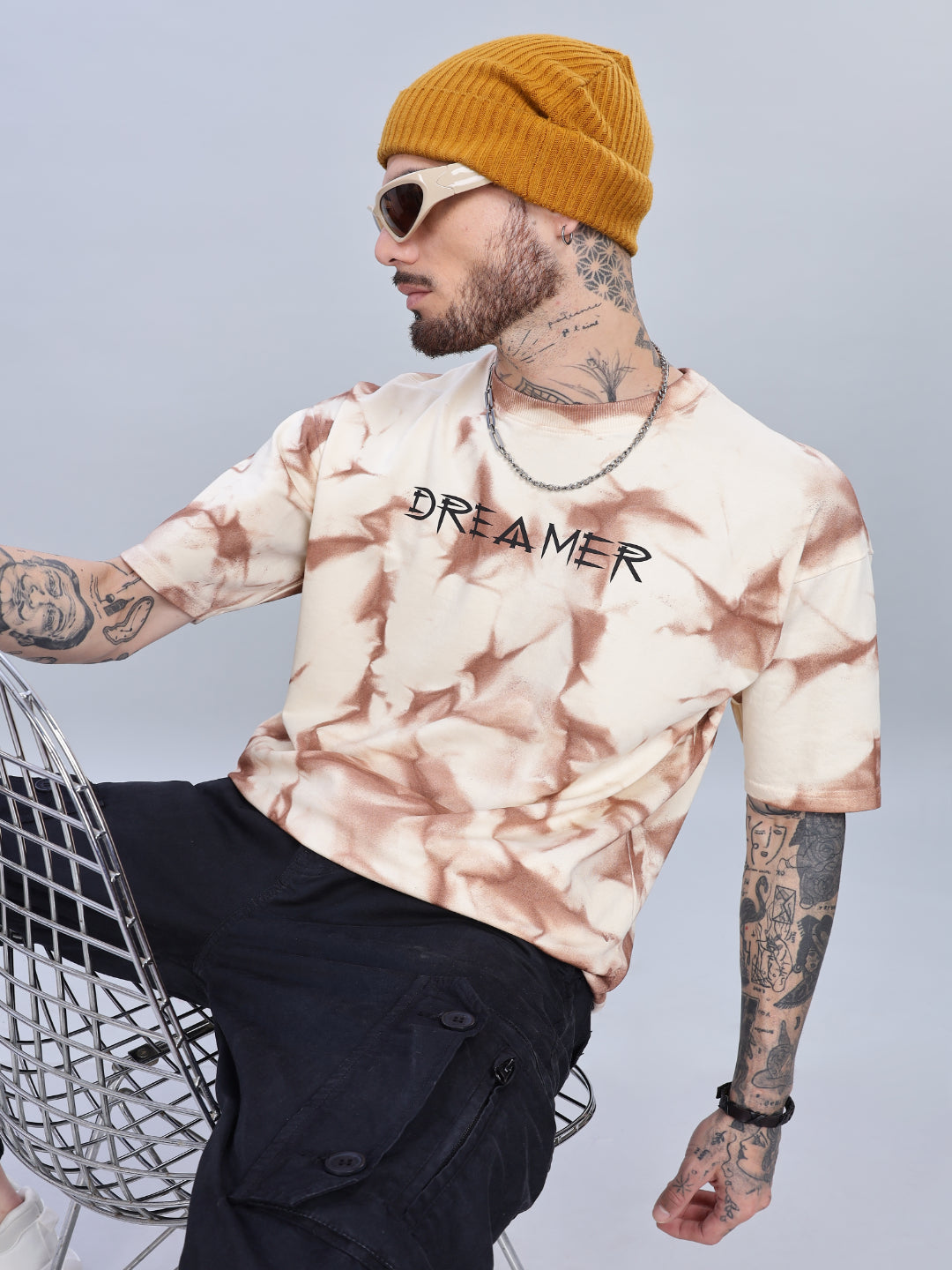 Dreamer Oversized Cream T-Shirt