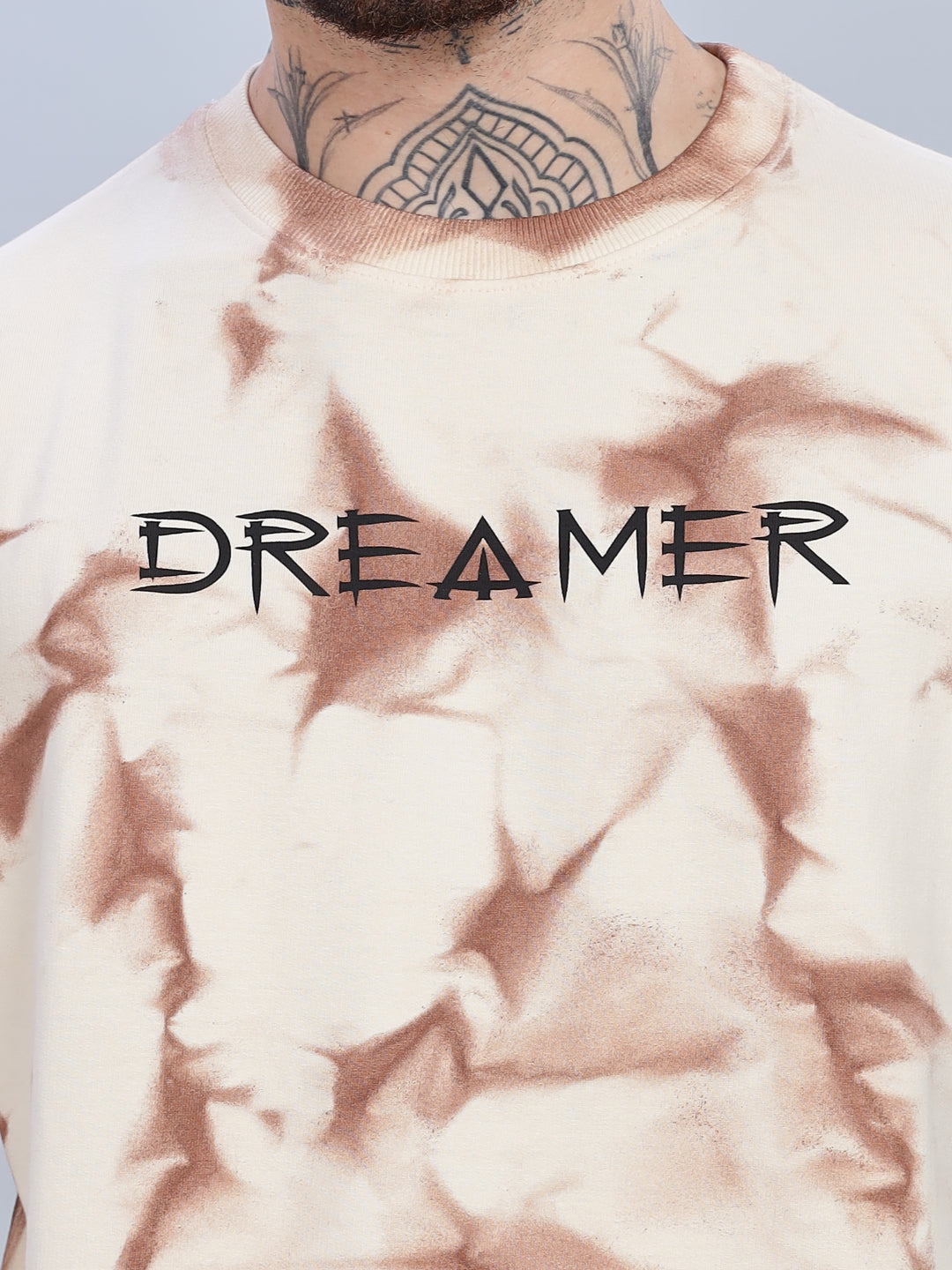 Dreamer Oversized Cream T-Shirt