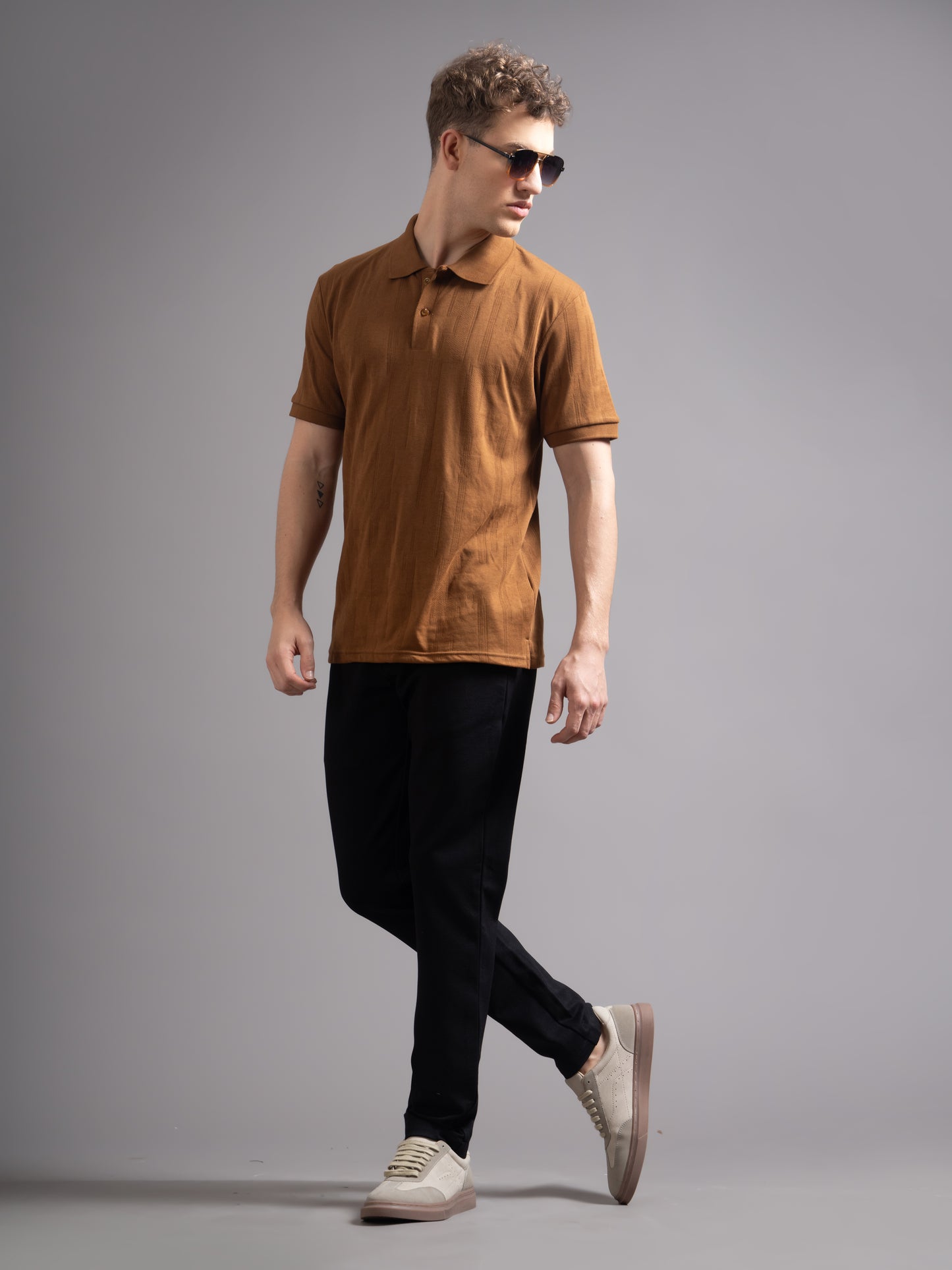 Ascot Brown Polo T-Shirt
