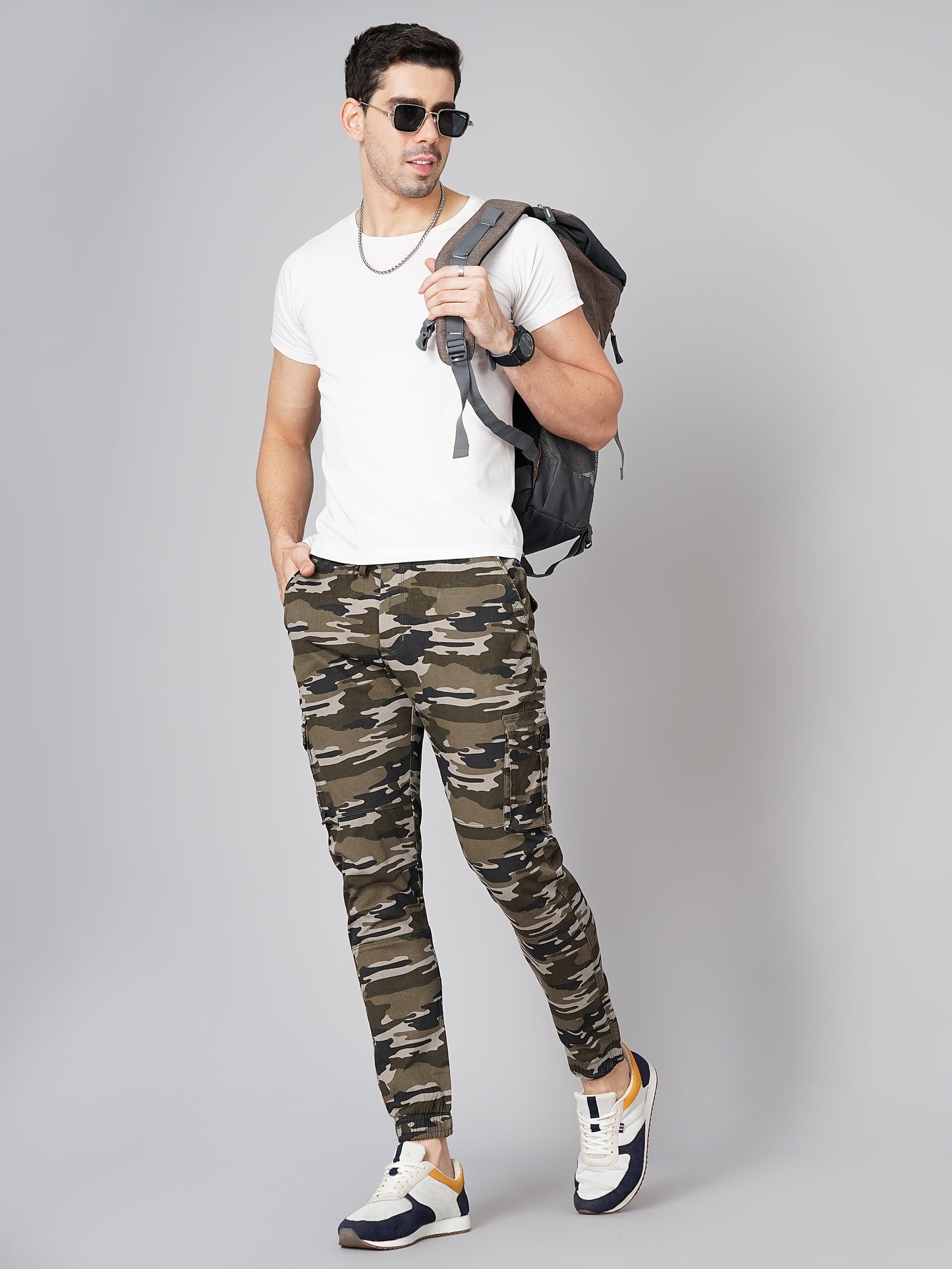 Camouflage Brown Cargo Pant