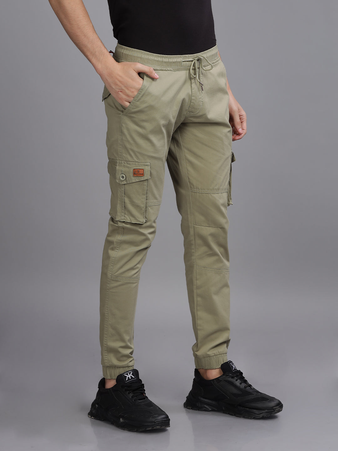 Twill Green Cargo Pant